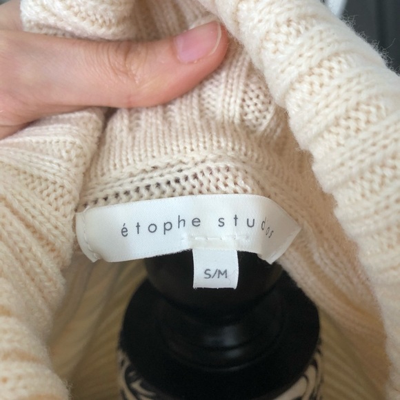 Étophe studio turtleneck knit sweater - Picture 5 of 7